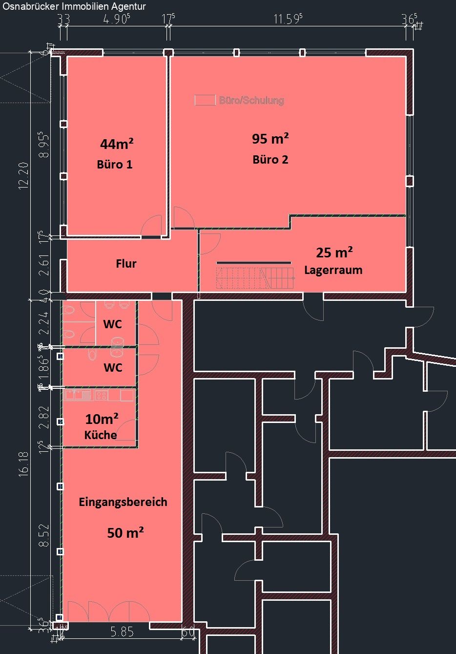 Osnabrück: Büro/Produktionsfläche in OS-Fledder  Osnabrück: Büro/Produktionsfläche in OS-Fledder