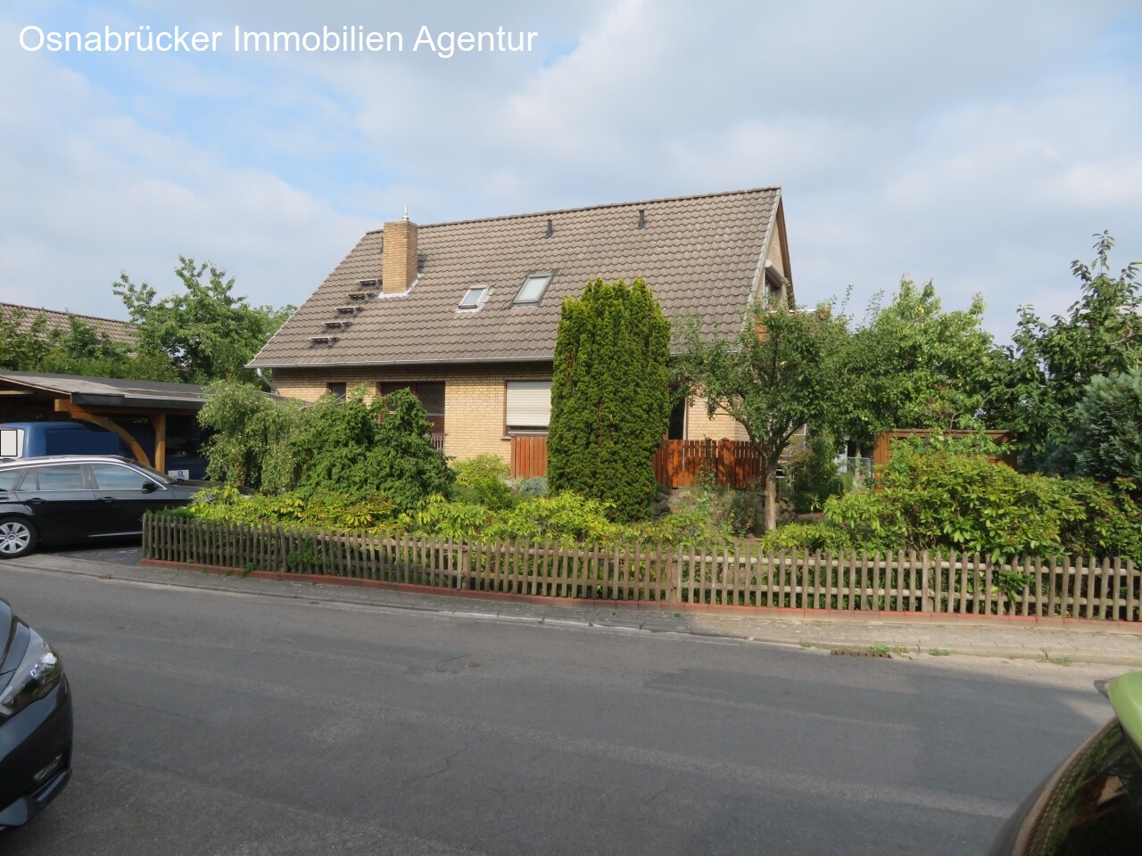 Ansicht von der Straße 