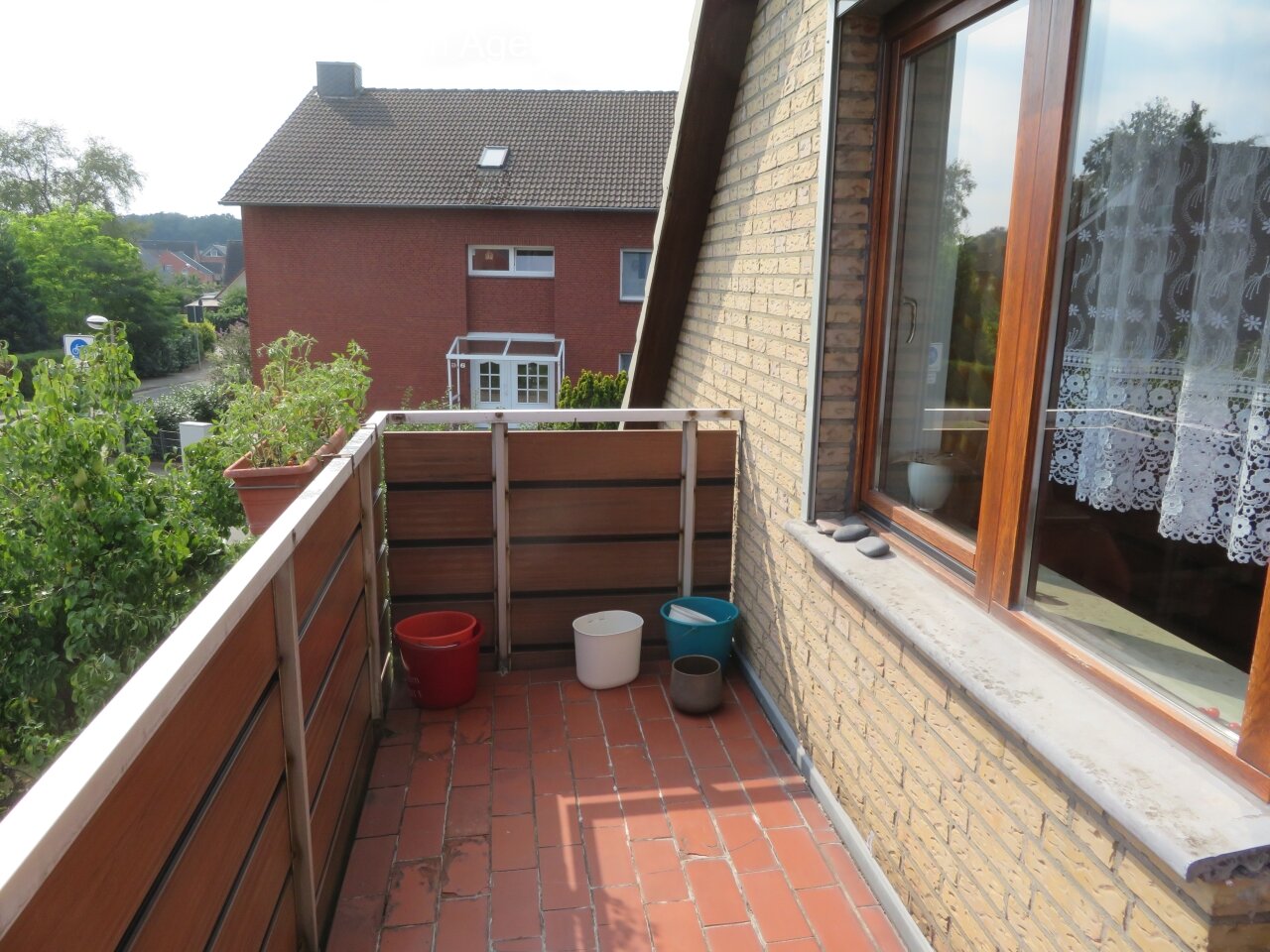 Balkon im Obergeschoss