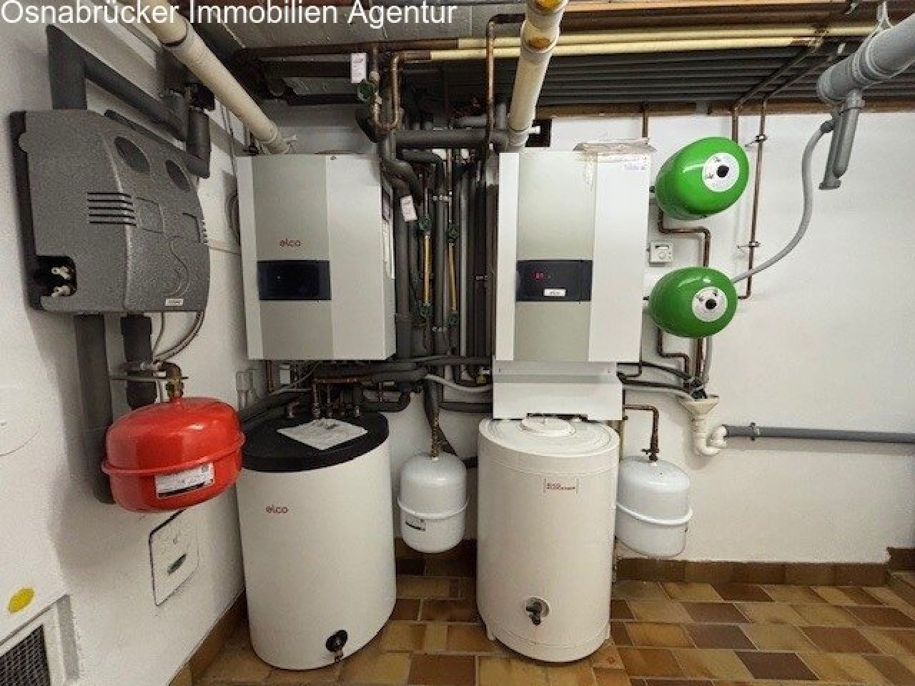 Heizungsraum im Keller